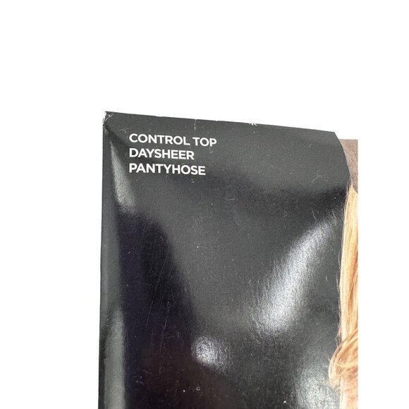 Two pairs of Pantyhose Size A & A/B Control Top Daysheer Stockings Beige - Picture 8 of 9